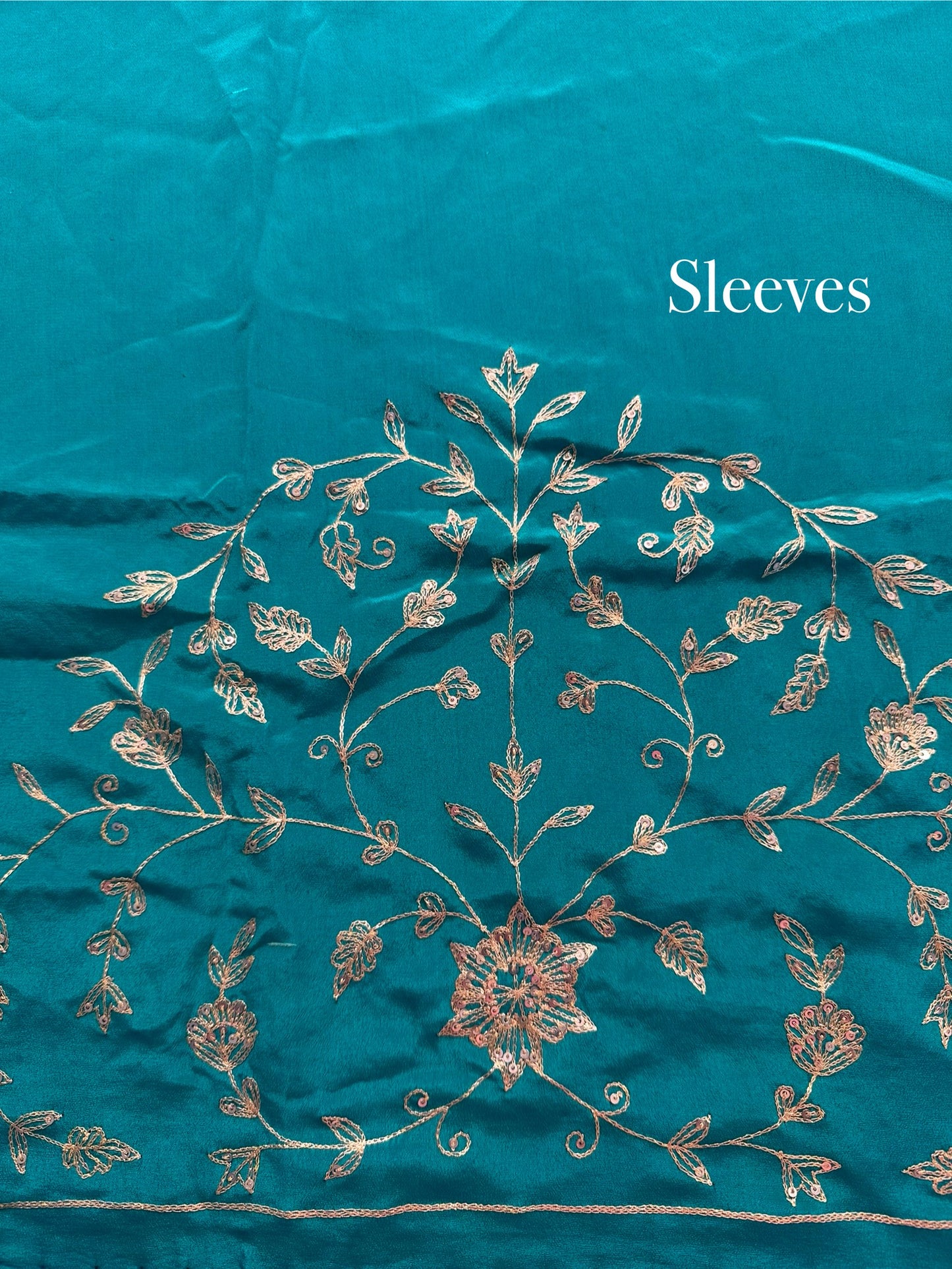 Leheriya Saree with Hand Work Blouse