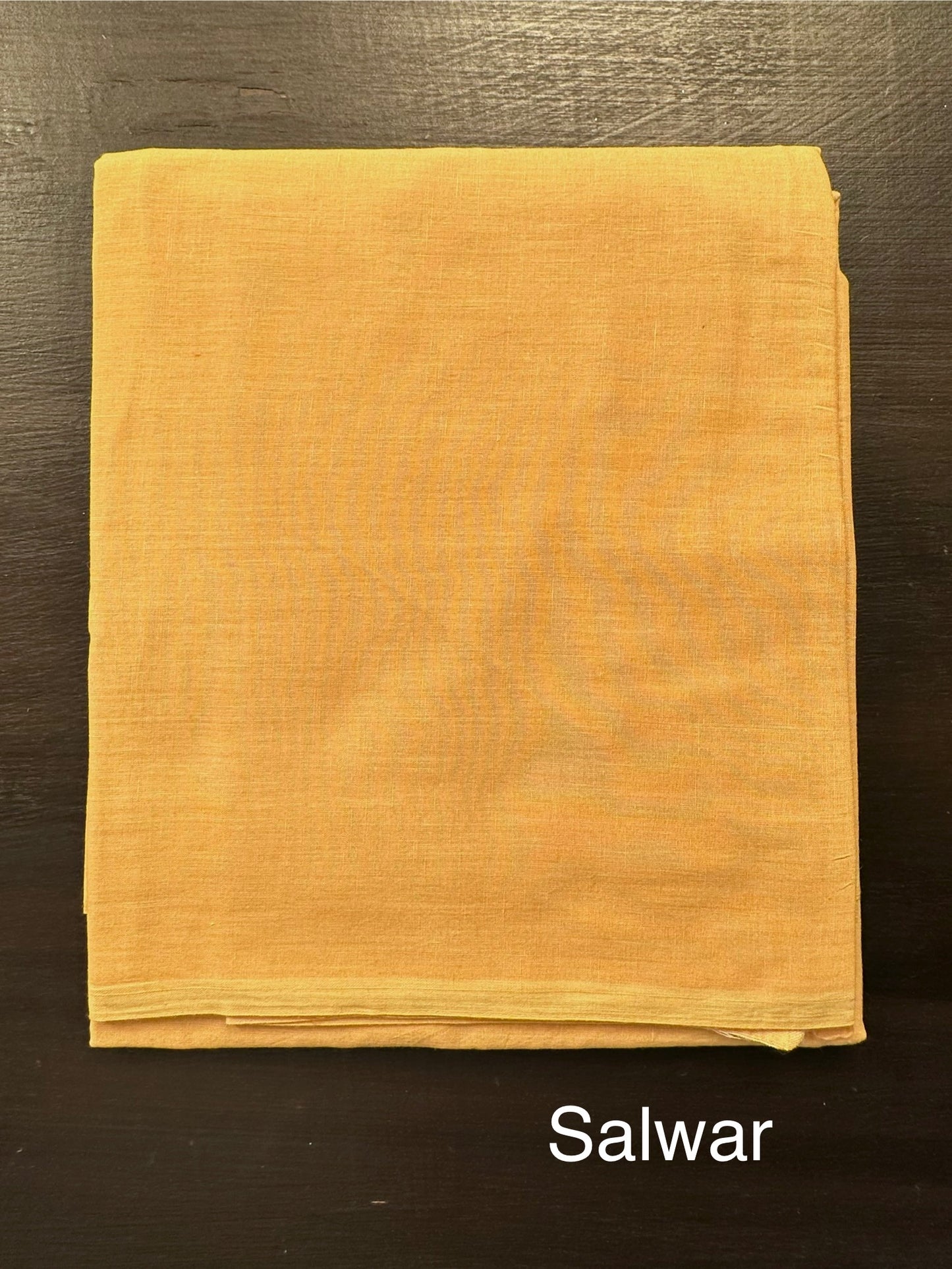 Mustard Fancy Cotton 3-Piece Suit