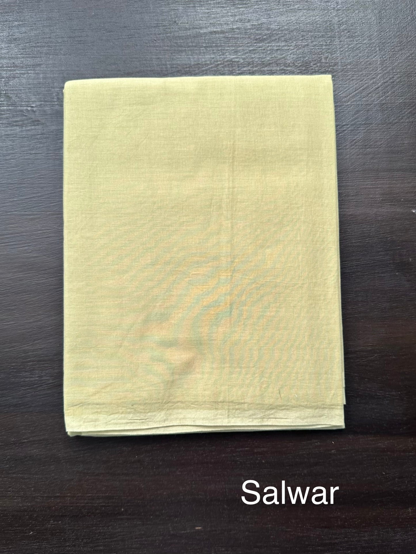 Pastel Yellow Printed Pure Cotton Suit