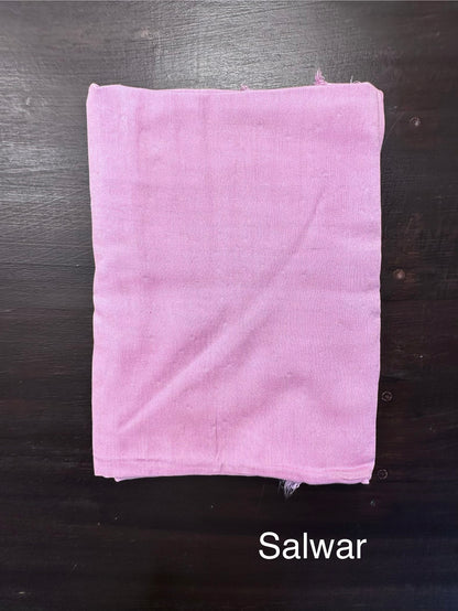Mauve Dua Hand Embroidered Fancy Cotton Suit
