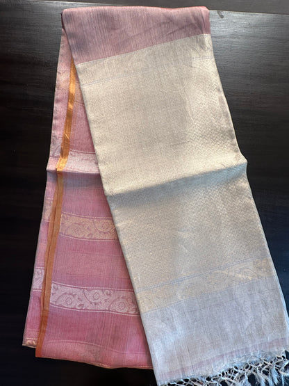 Jacquard Pure Tissue Silk Saree