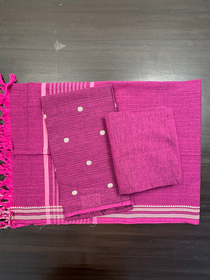 Wine South Cotton Suit