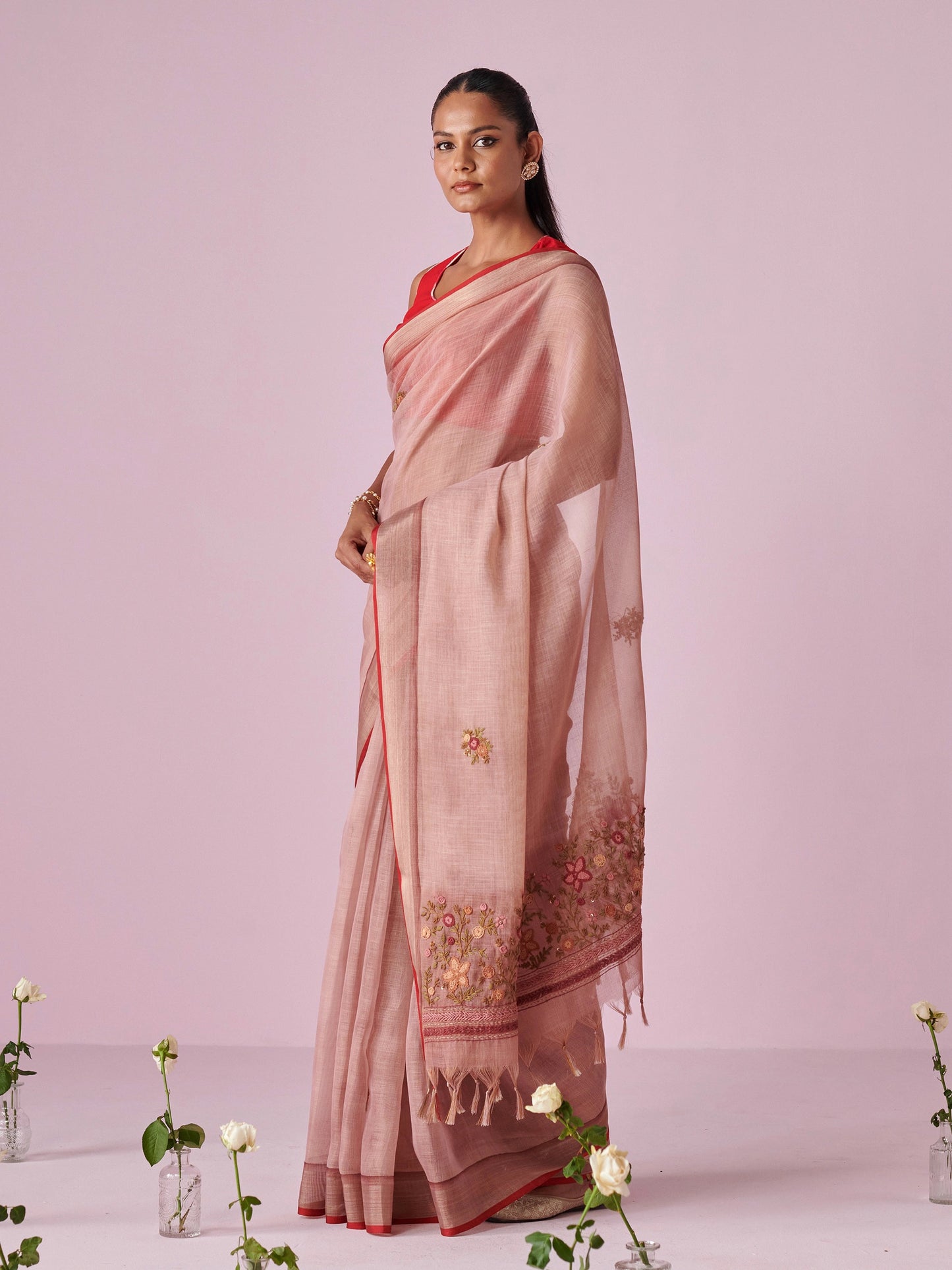 Blended Cotton Saree
