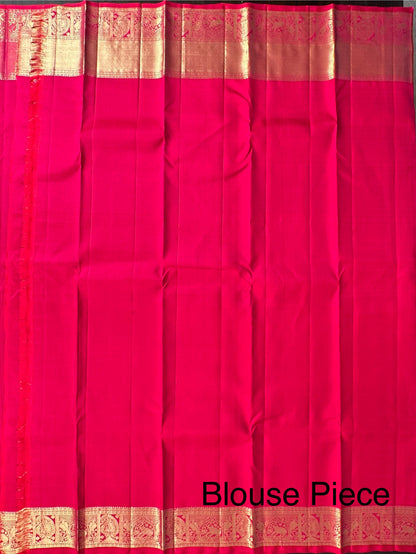 Rani Handloom Kanjivaram Pure Silk Saree