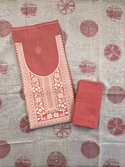 Gazari Cotton 3-Piece Suit