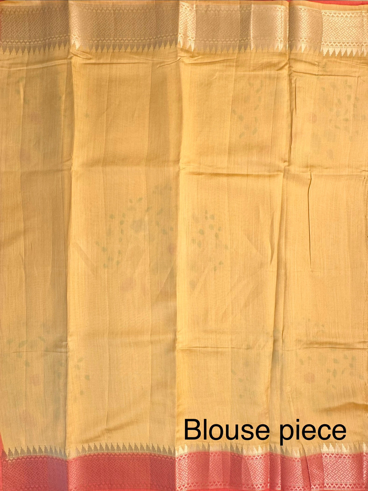 Yellow Vishakha Pure Silk Saree