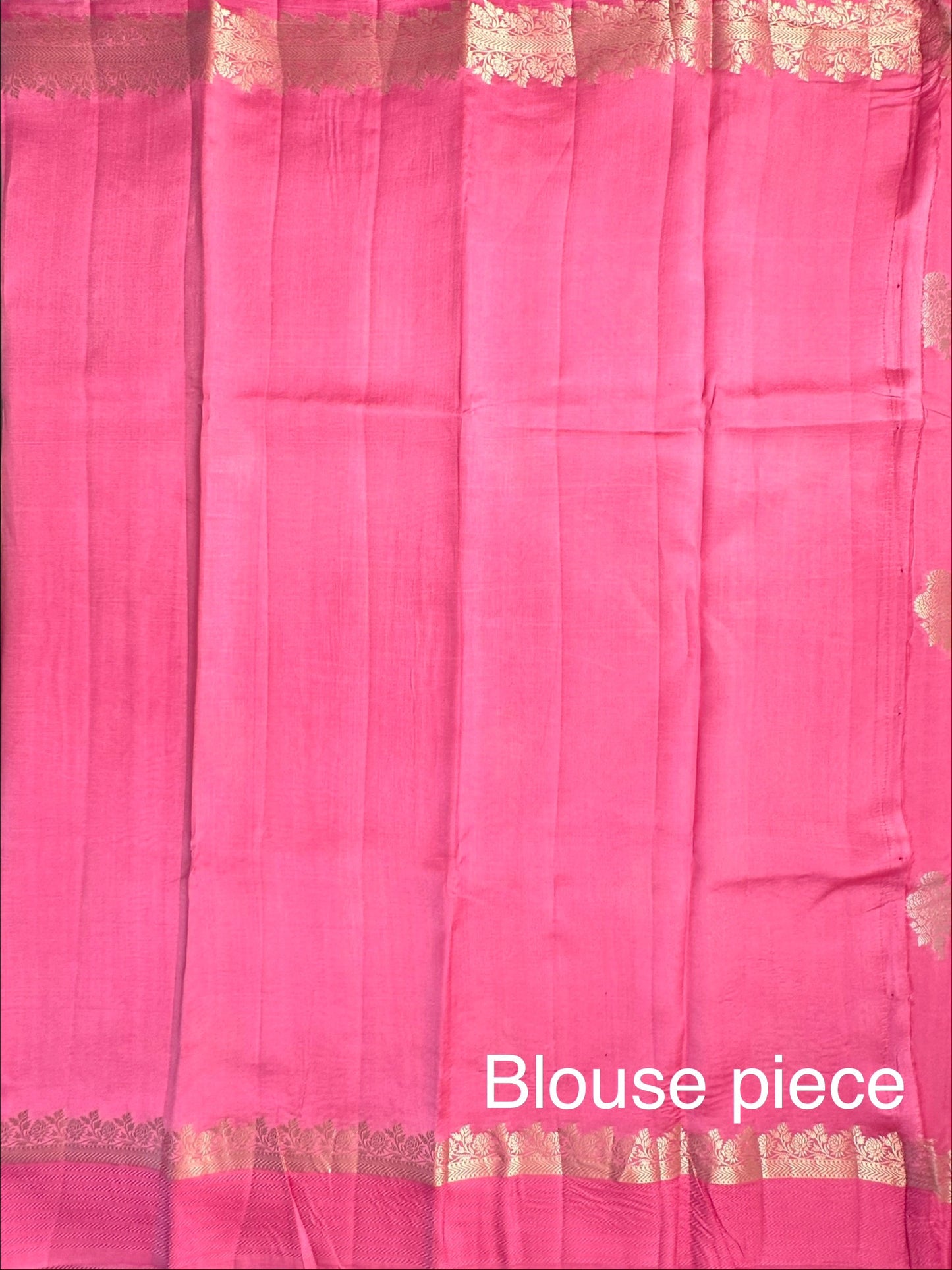 Pink Vishakha Pure Silk Saree