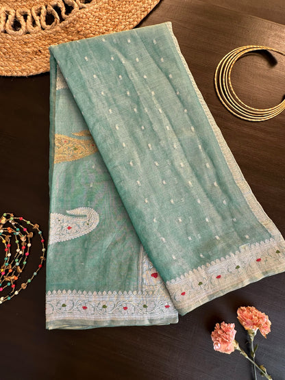 Georgette Tissue Saree