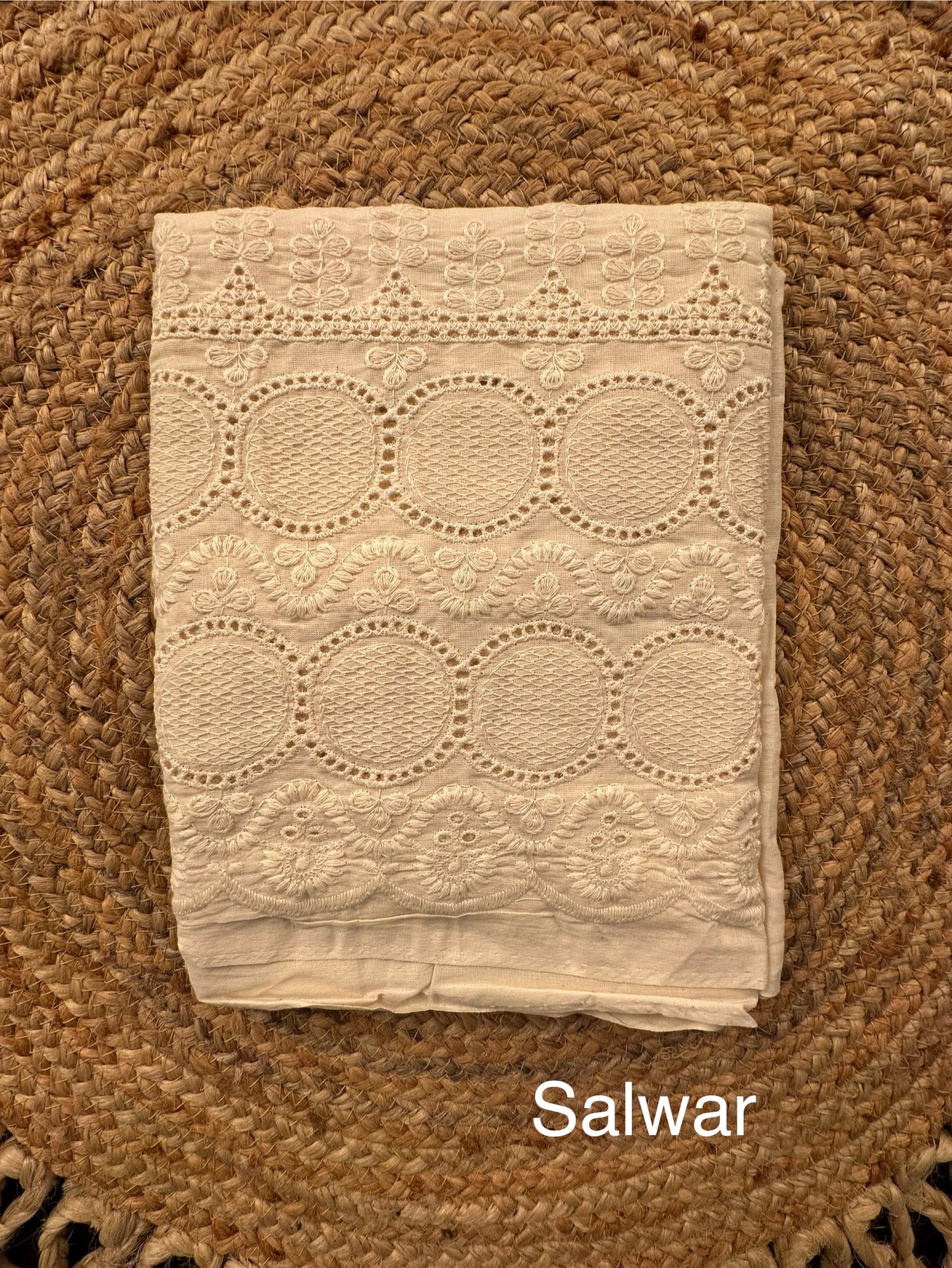 Black Printed Pure Cotton Suit