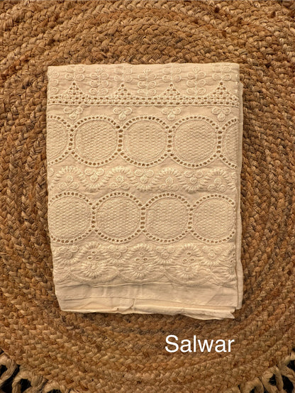 Black Printed Pure Cotton Suit