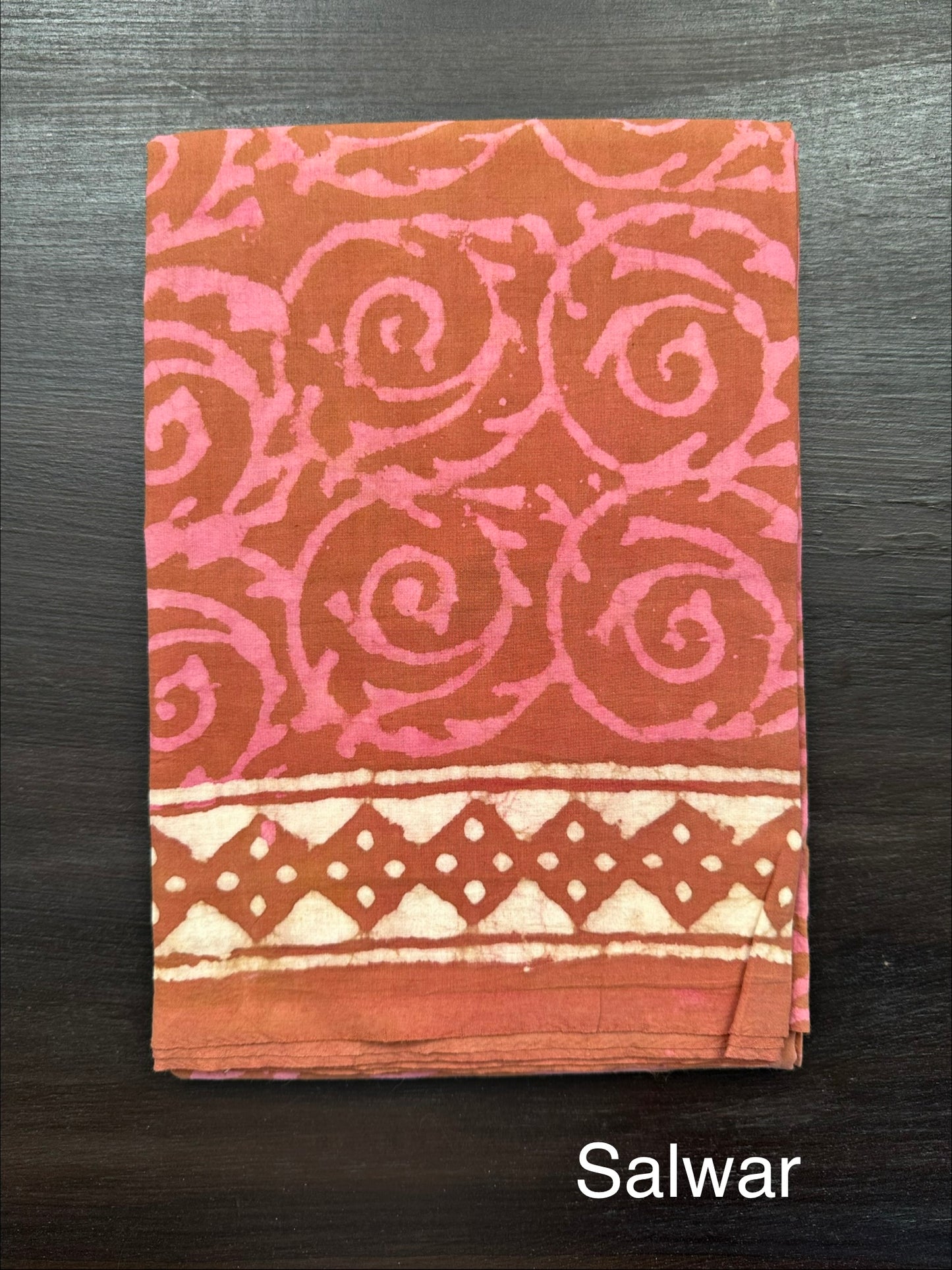 Brown Pure Cotton Suit
