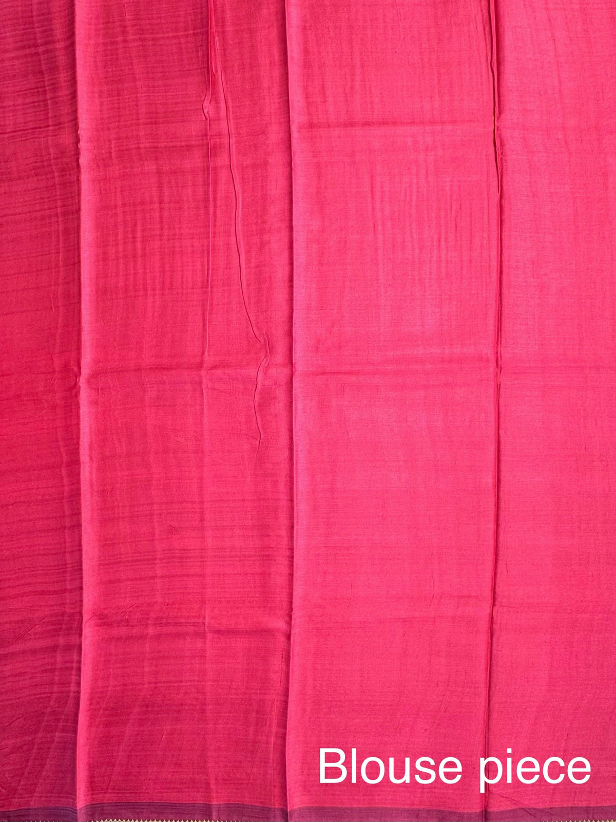 Magenta-Rani Pure Tussar Silk Saree