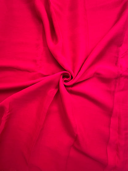 Rani Pure Chiffon Saree