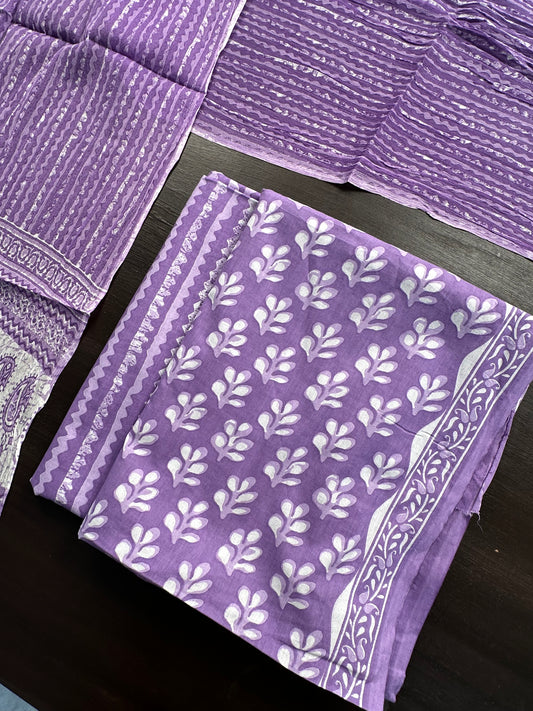 Printed Pure Cotton Suit