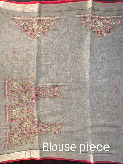 Blended Cotton Saree