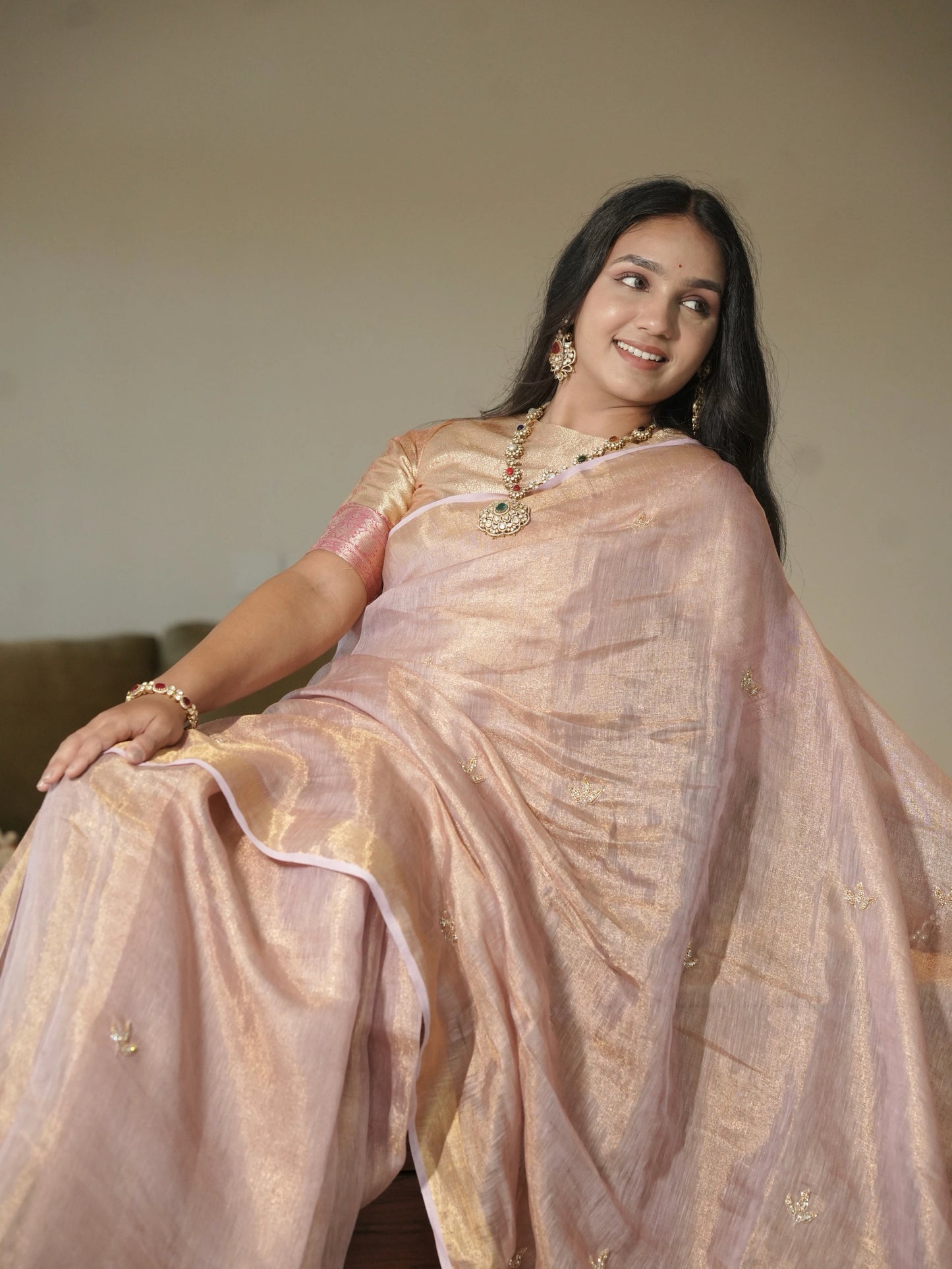 Fancy Tissue Saree