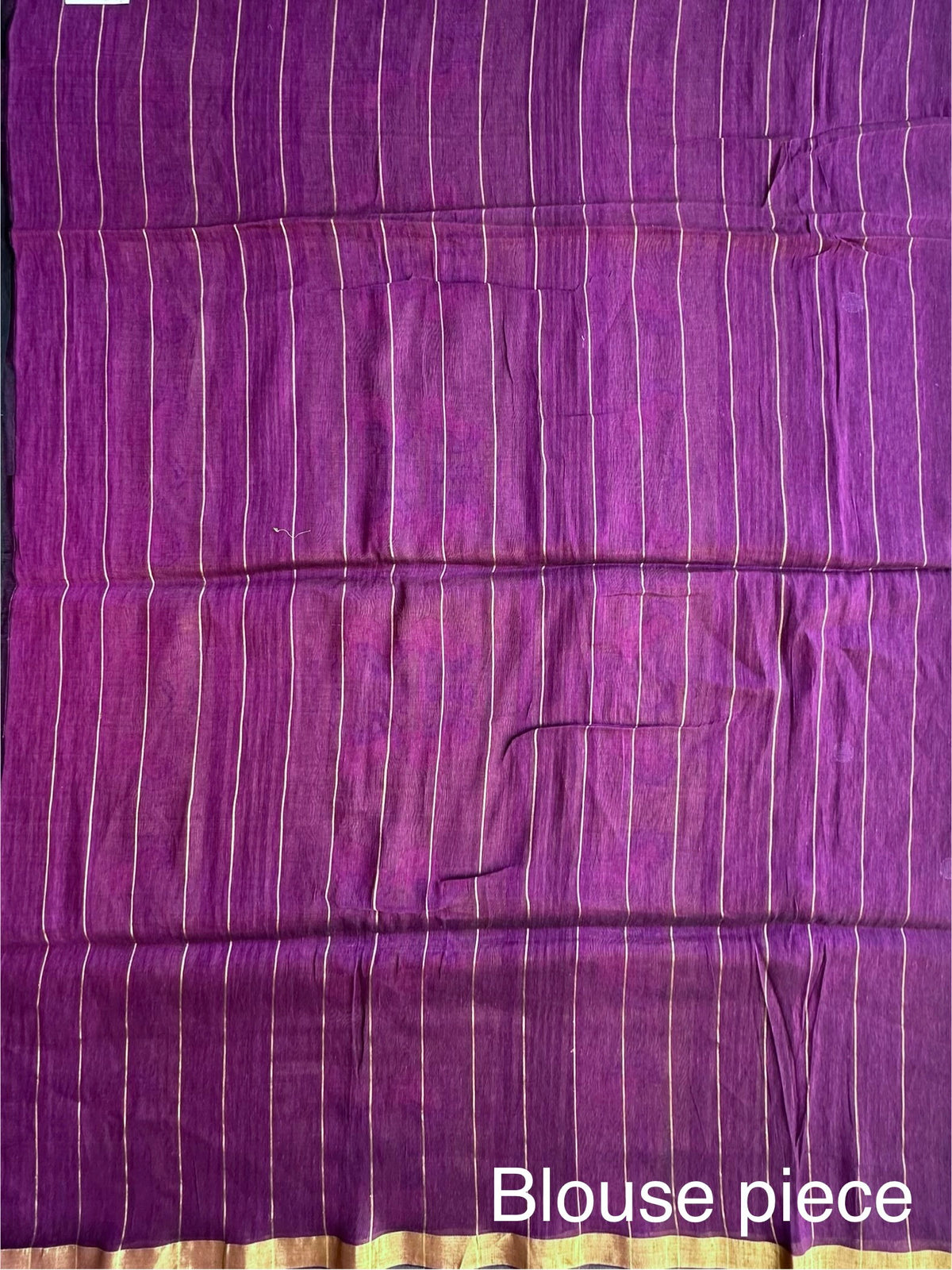 Wine Fancy Cotton Tissue Saree ( Linen Texture)
