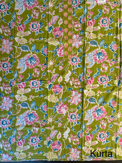 Jaipuri Necktie Cotton 3-Piece Suit