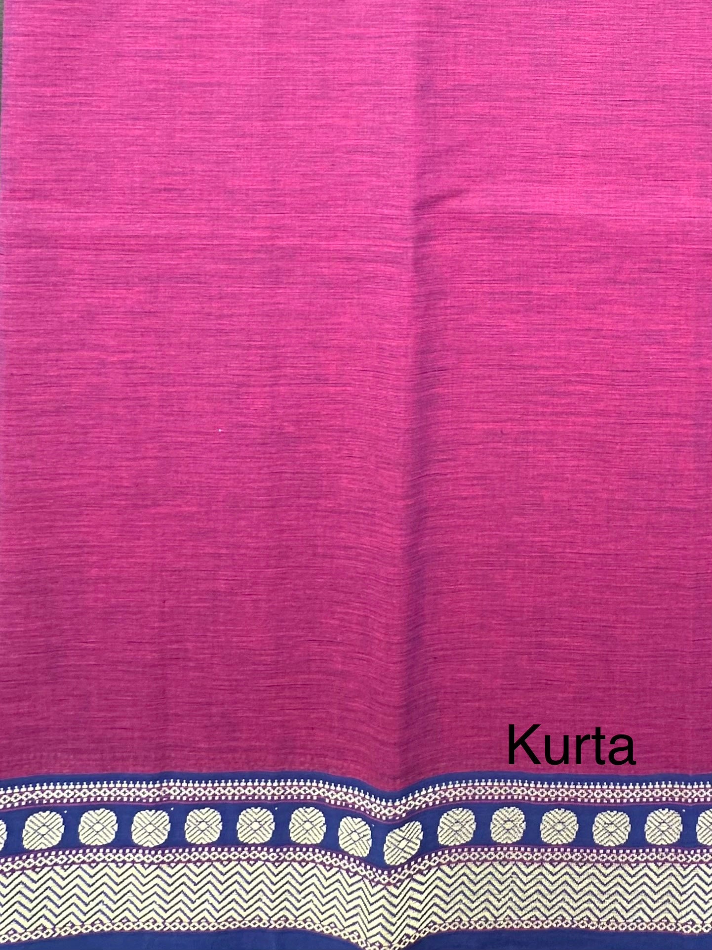 Purple Dharwad South Cotton 3-Piece Suit