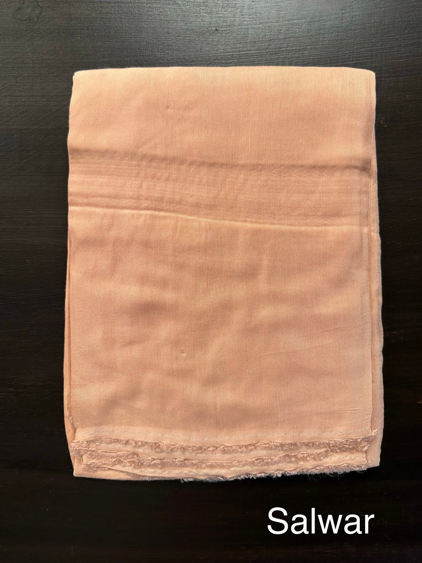 Peach Chanderi 3-Piece Suit With Banarasi Dupatta & Potli