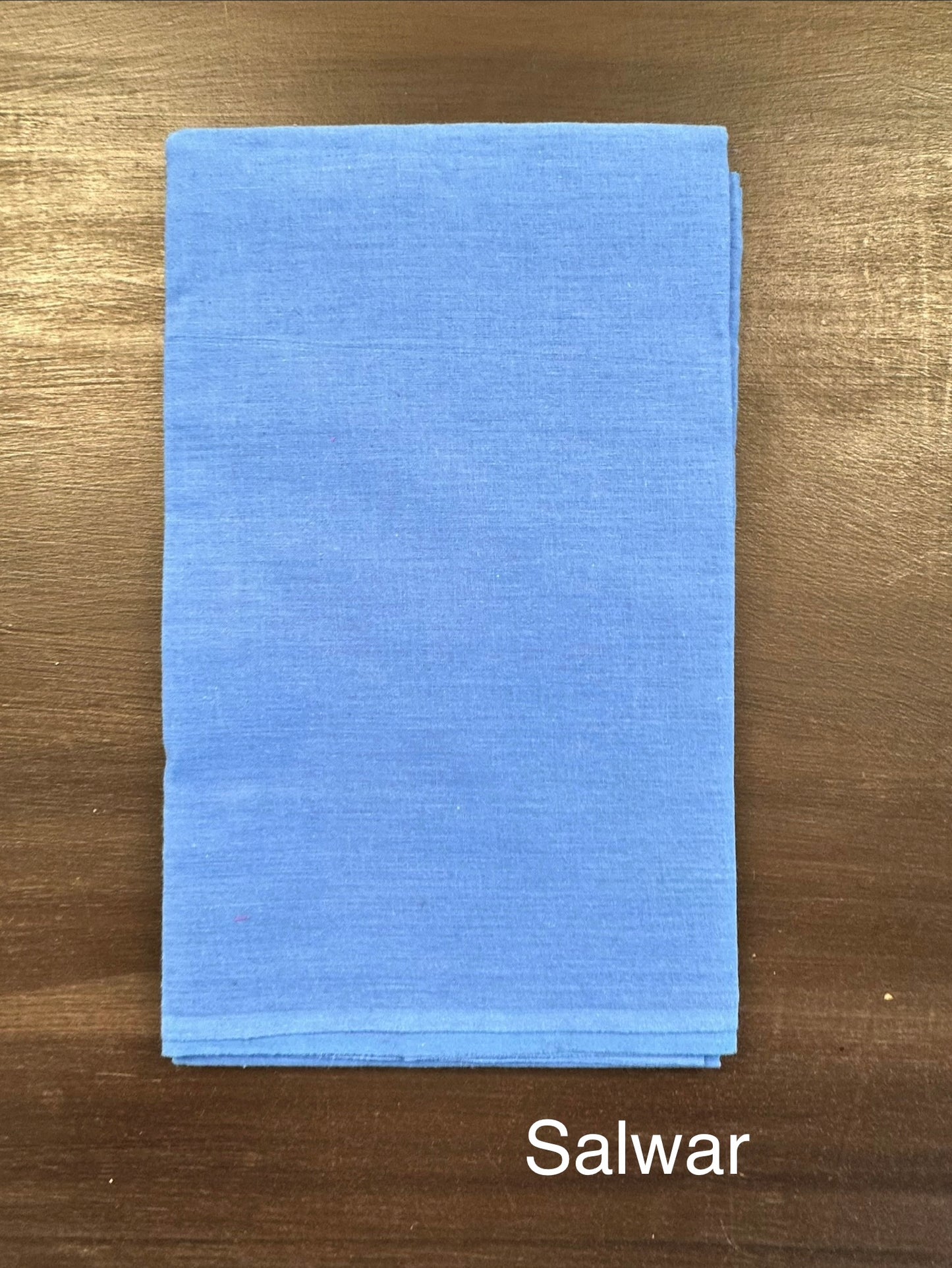 Blue South Cotton 3-Piece Suit