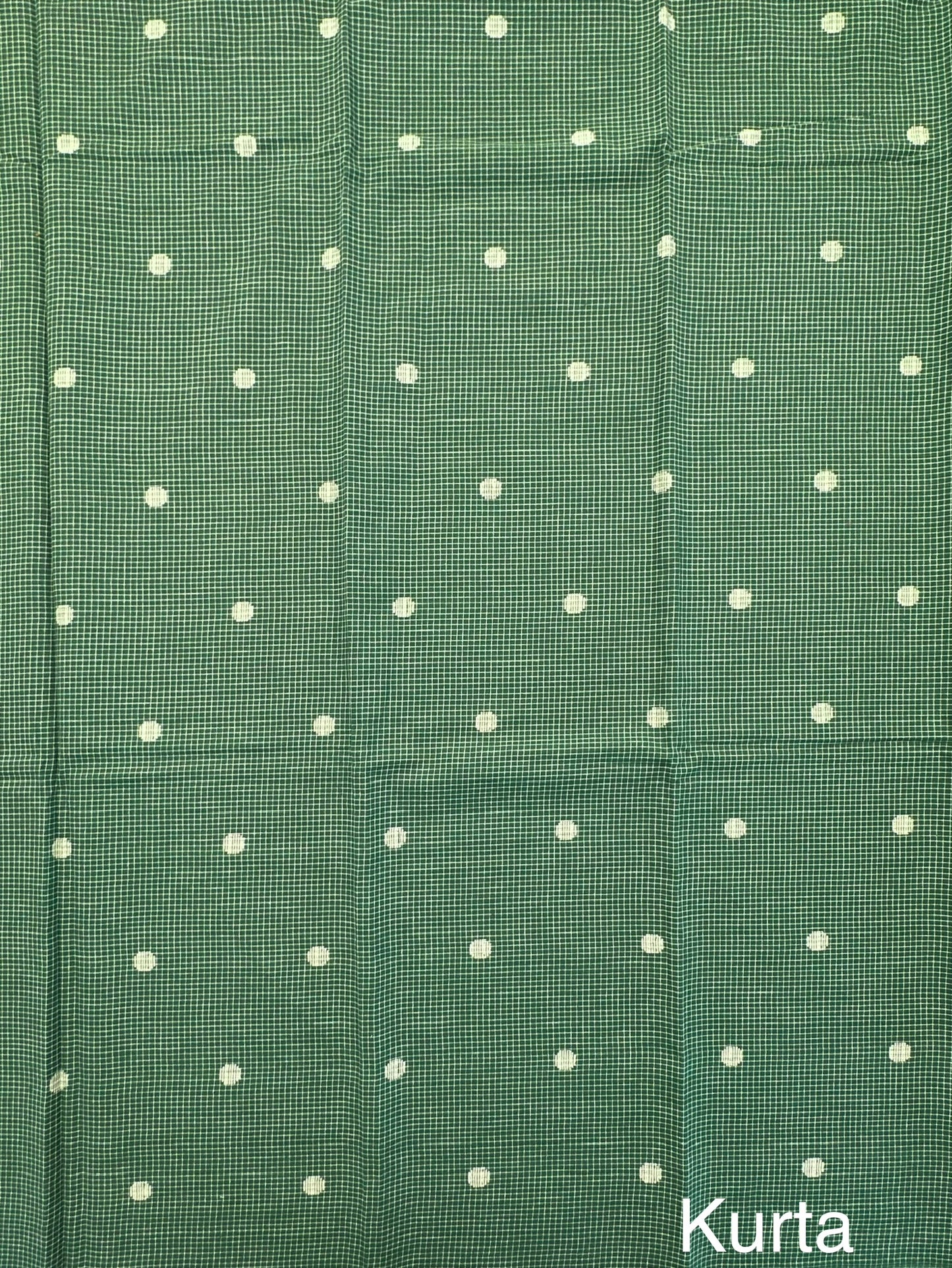 Green South Cotton 3-Piece Suit