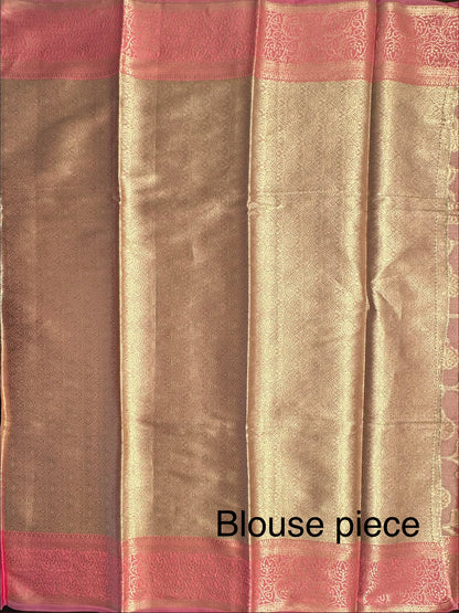Pink Seerat Tissue Saree
