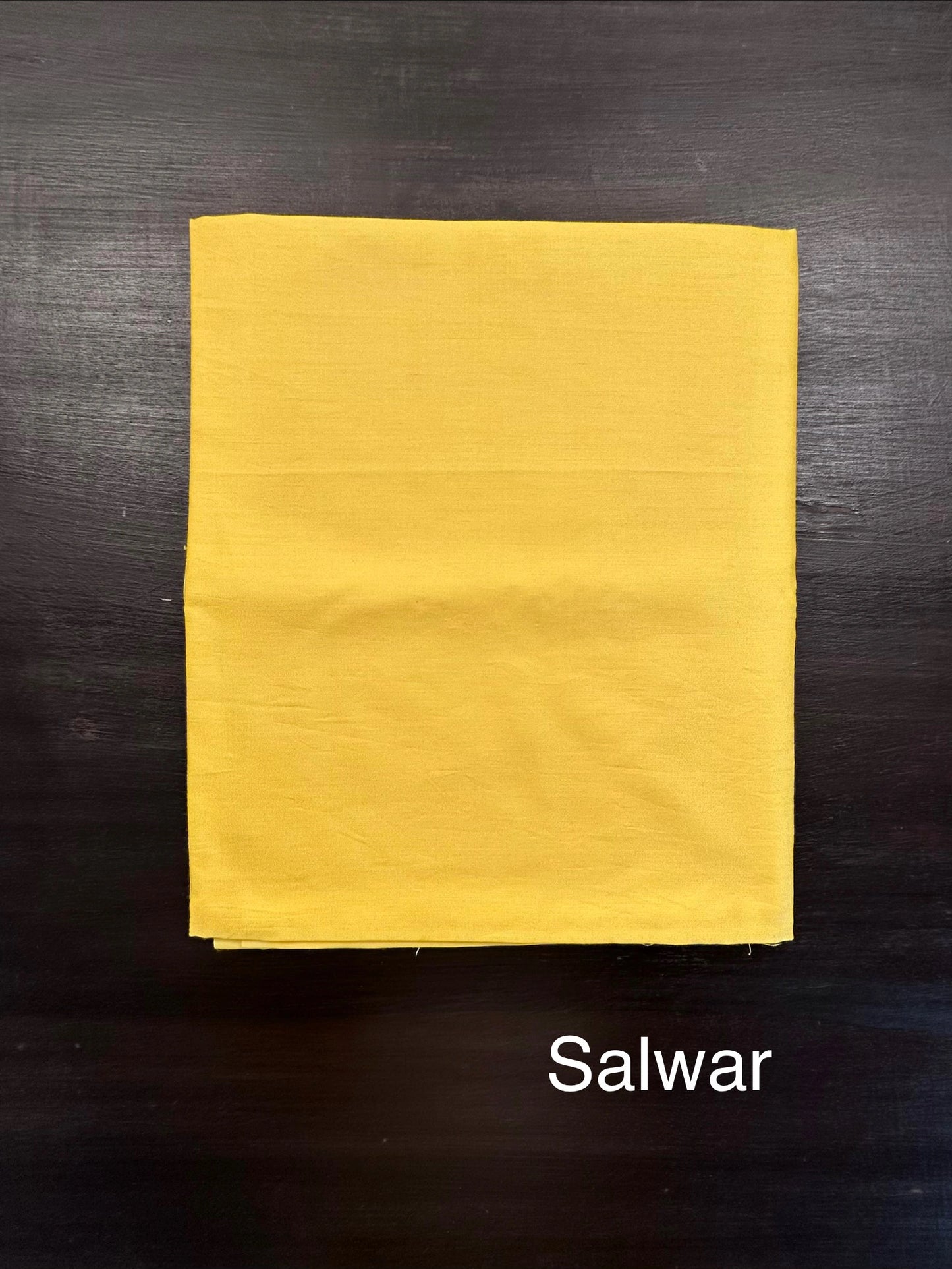 Yellow Chanderi 3-Piece Unstitched Suit with Madhubani Dupatta
