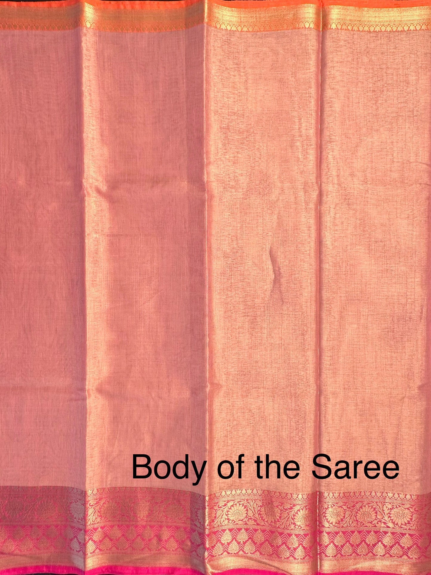 Pink Kirat Tissue Saree