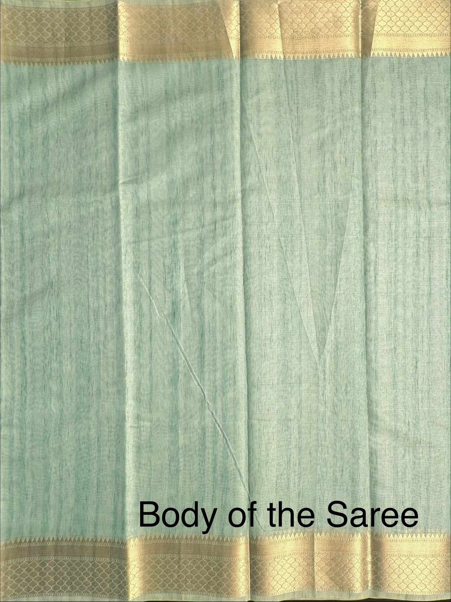 Green Ananya Tissue Saree