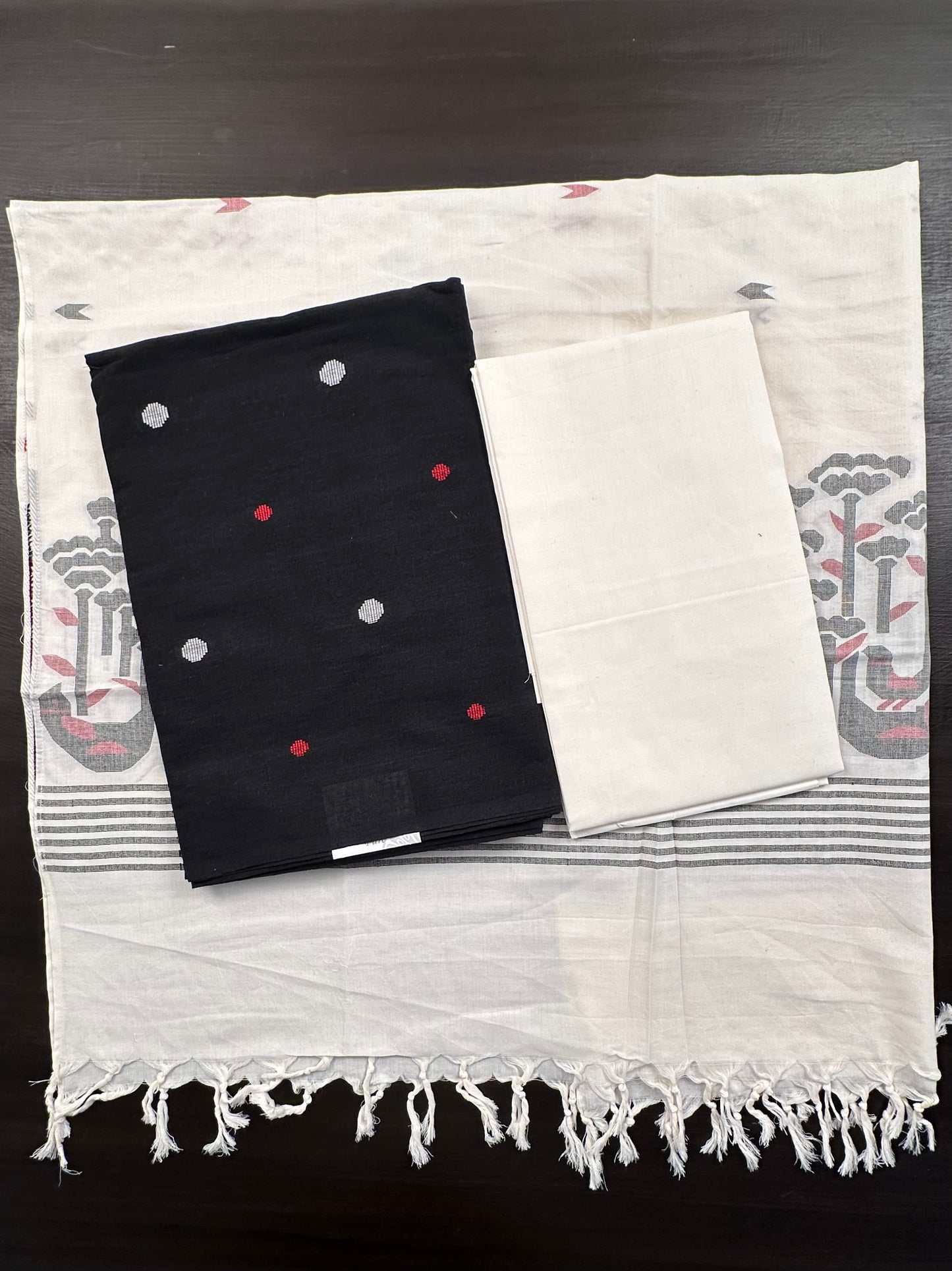 Black South Cotton Suit