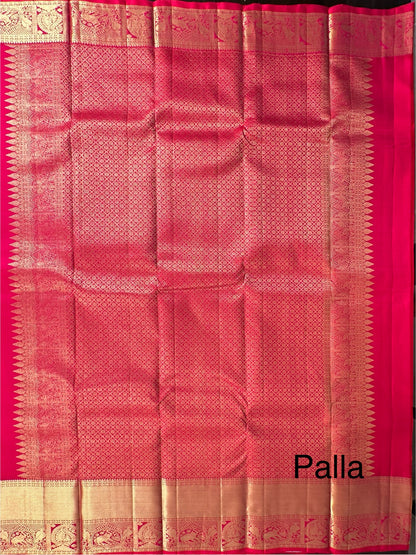Rani Handloom Kanjivaram Pure Silk Saree