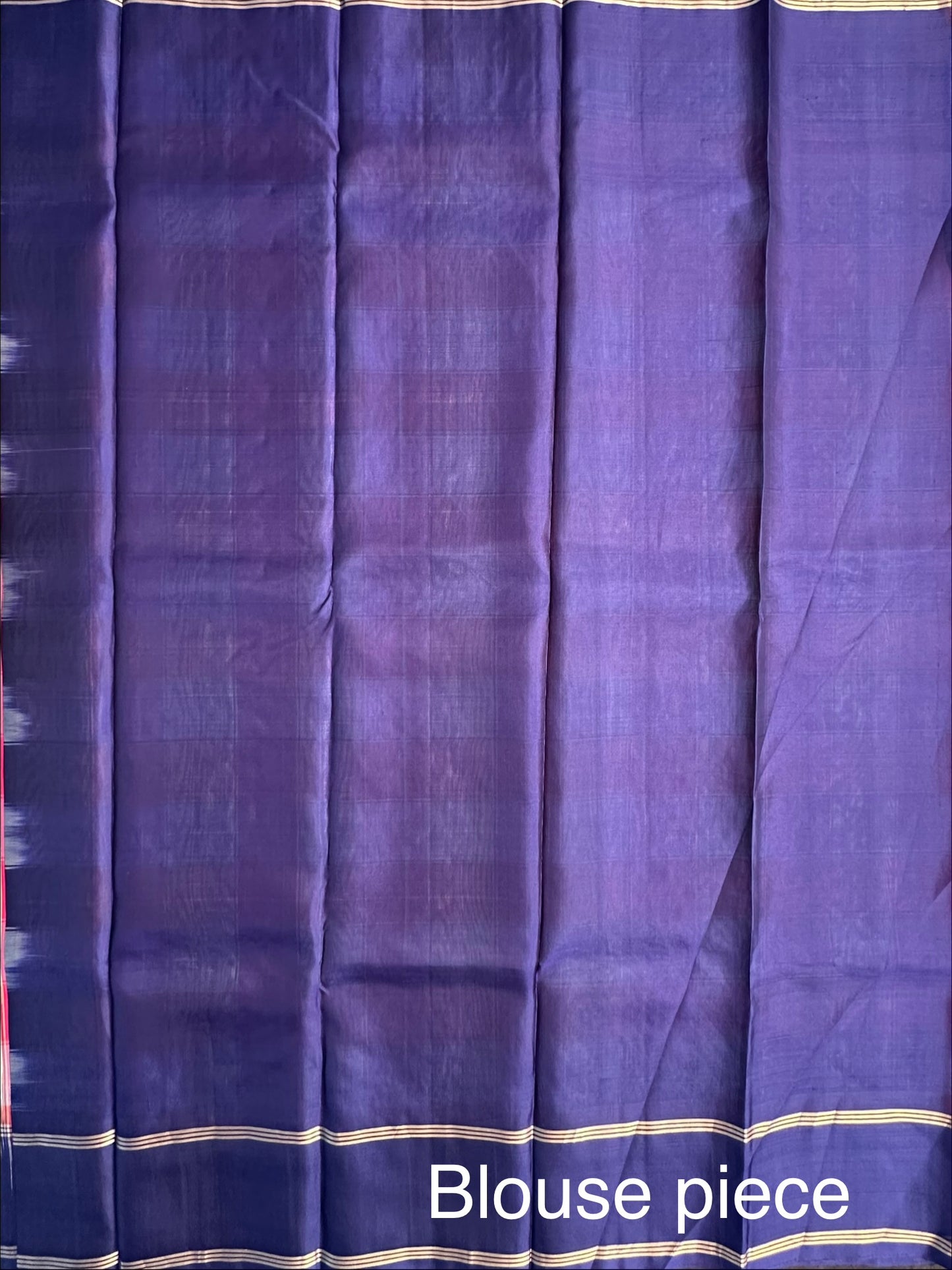 Multi Checkered Pure Soft Silk Saree