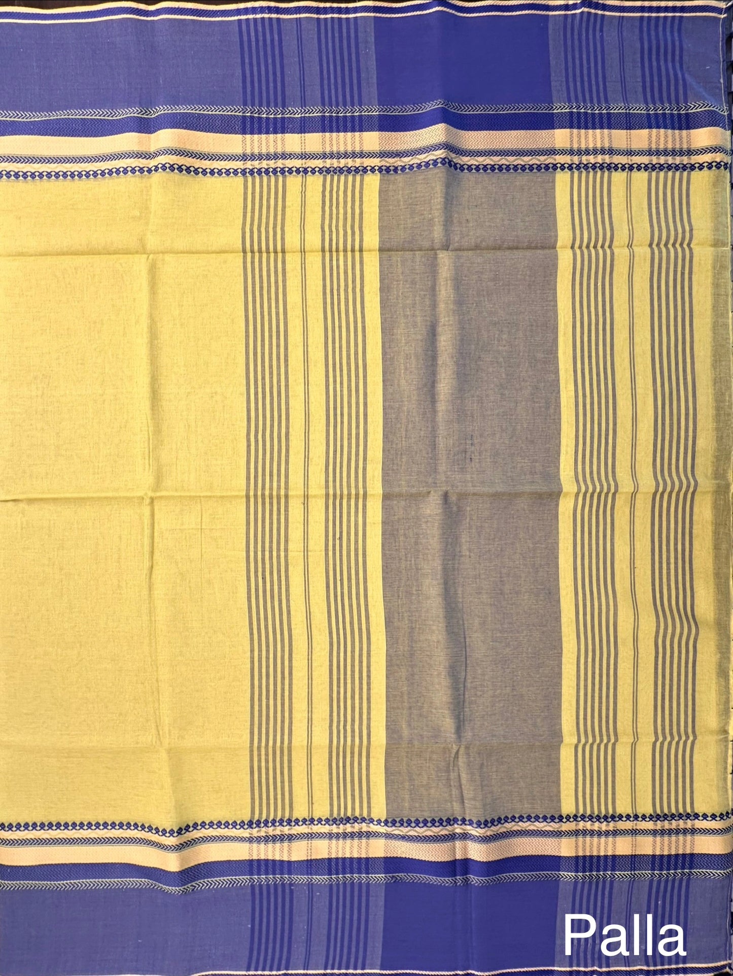 Green-Blue Piyali Bengal Cotton Saree