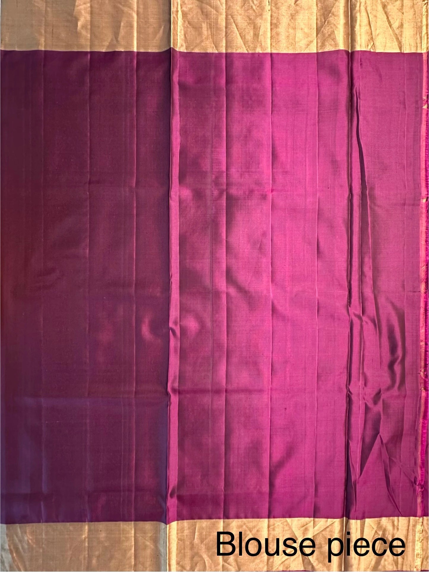 Mehendi Green-Purple Tiruchirapalli Pure Soft Silk Saree