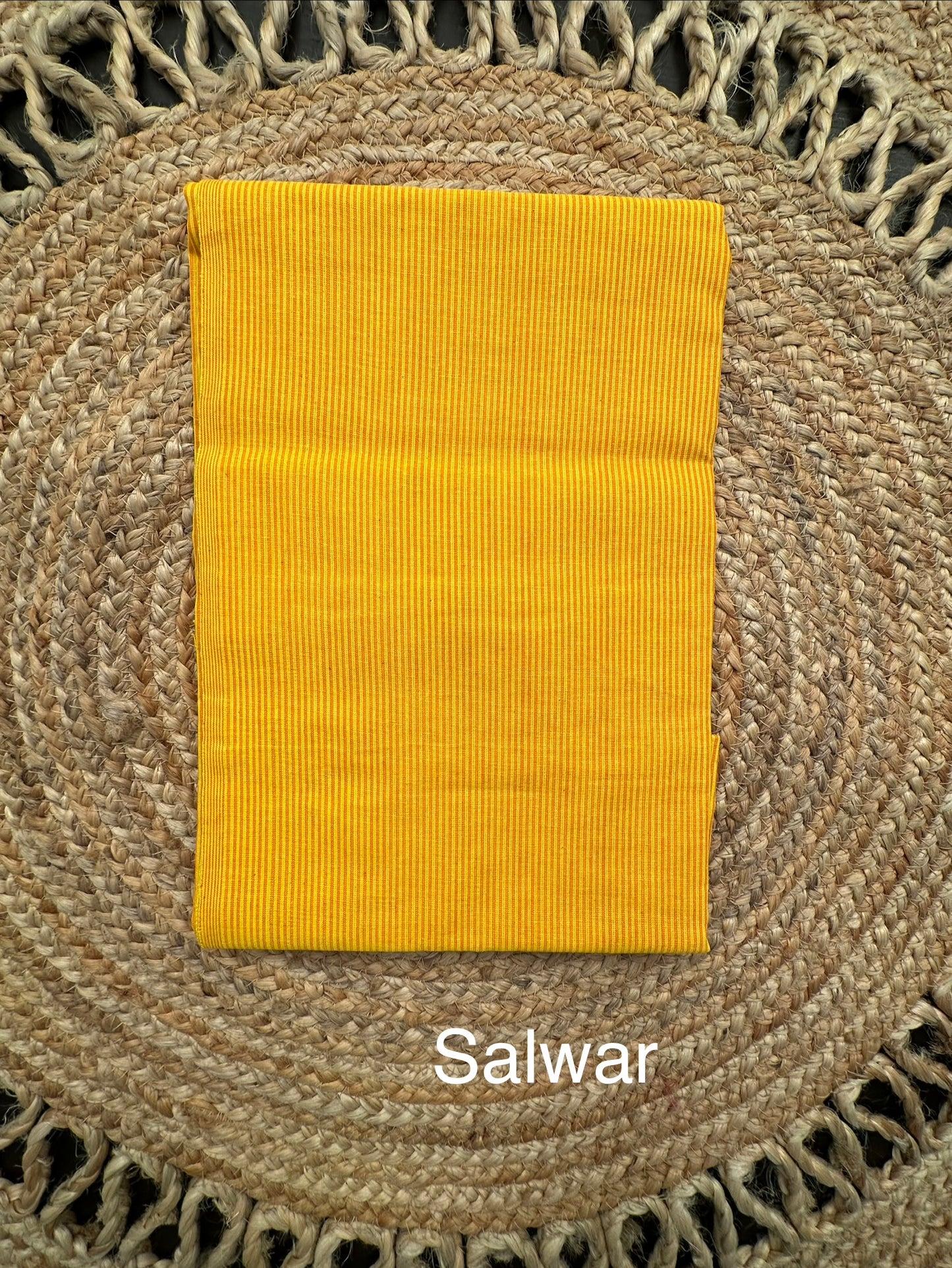 Maroon-Yellow South Cotton 3-Piece Suit