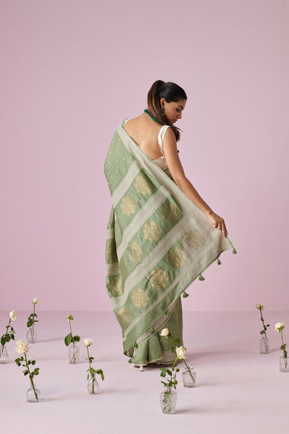 Muga Silk Saree