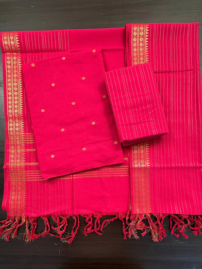 Rani South Cotton Unstitched 3-Piece Suit