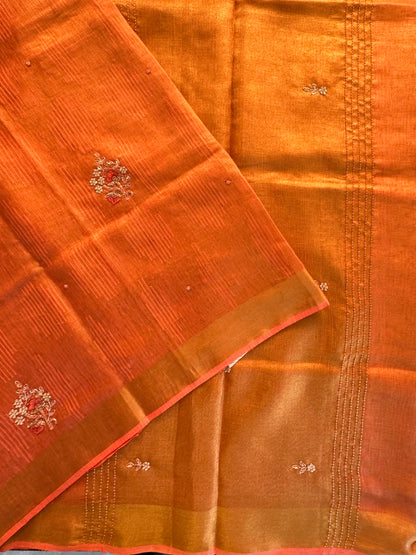 Fancy Tissue Saree