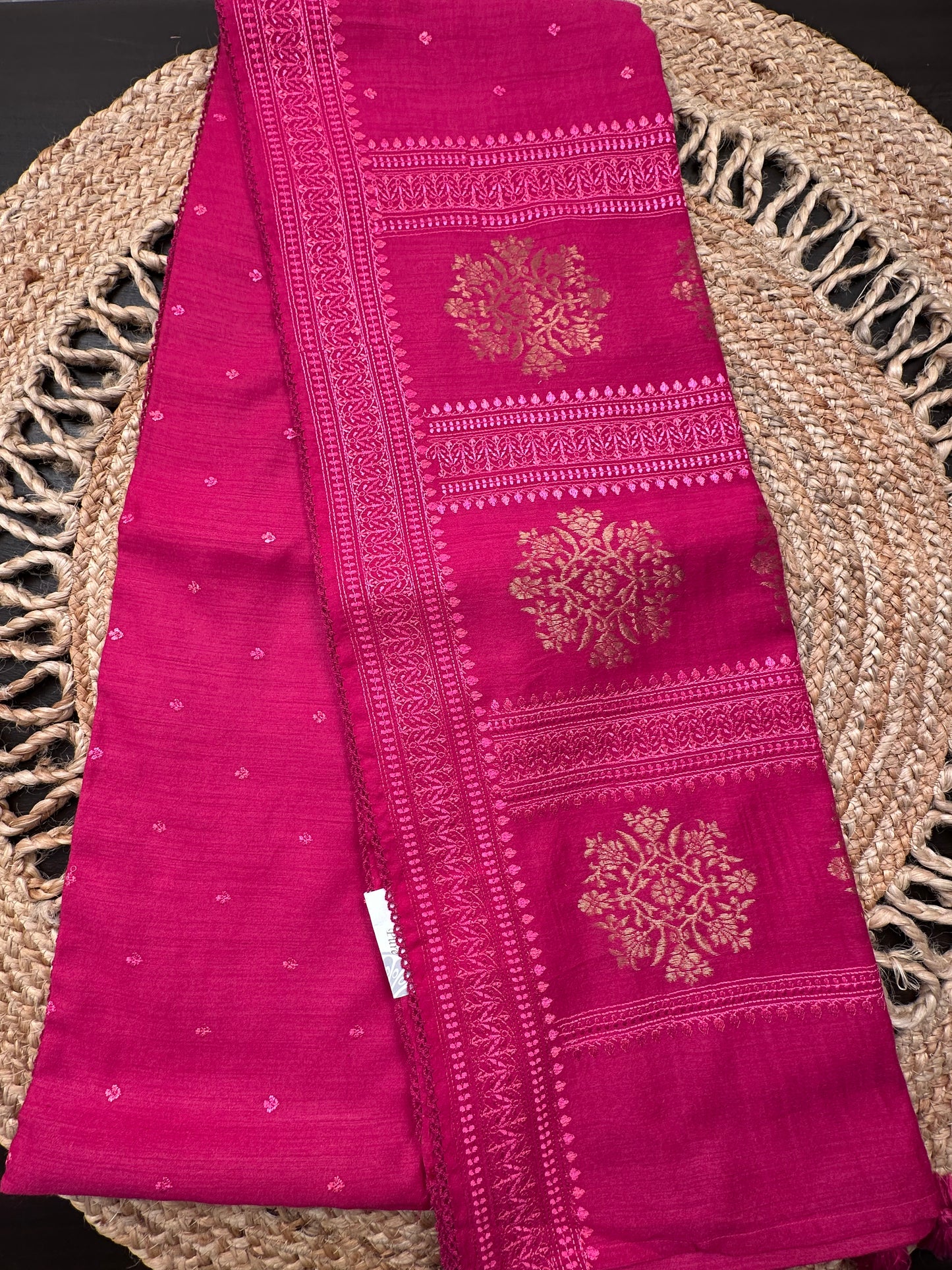 Rani Muga Silk Saree