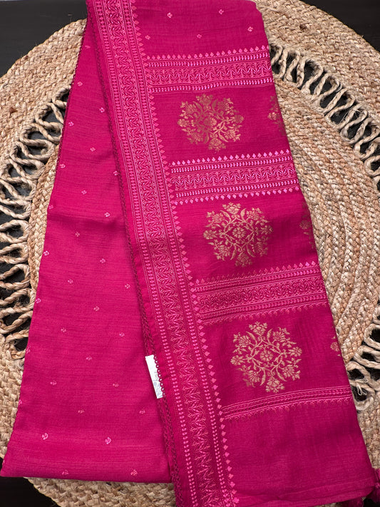 Rani Muga Silk Saree