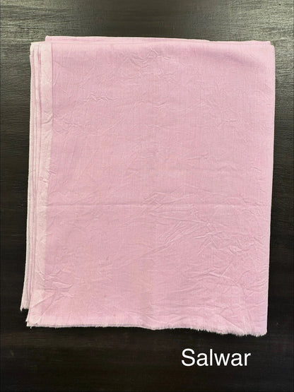 Pink Chanderi Chikankari 3-Piece Unstitched Suit with Katdana Work