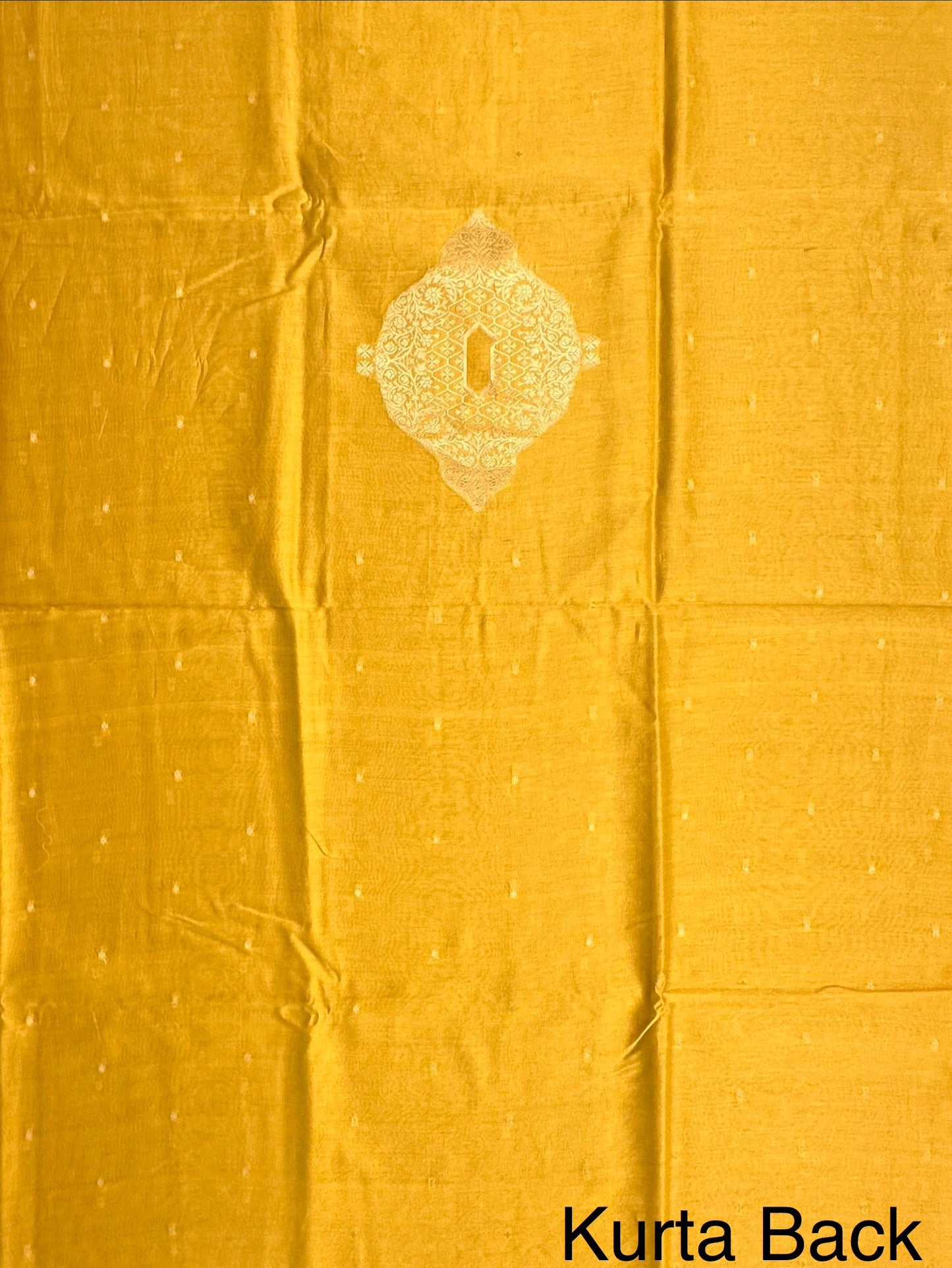 Mustard Dhruvisha Handloom Chanderi Suit
