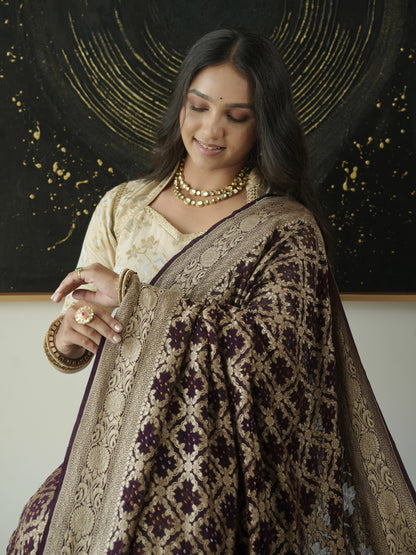 Pure Georgette Gharchola Bandhej Saree
