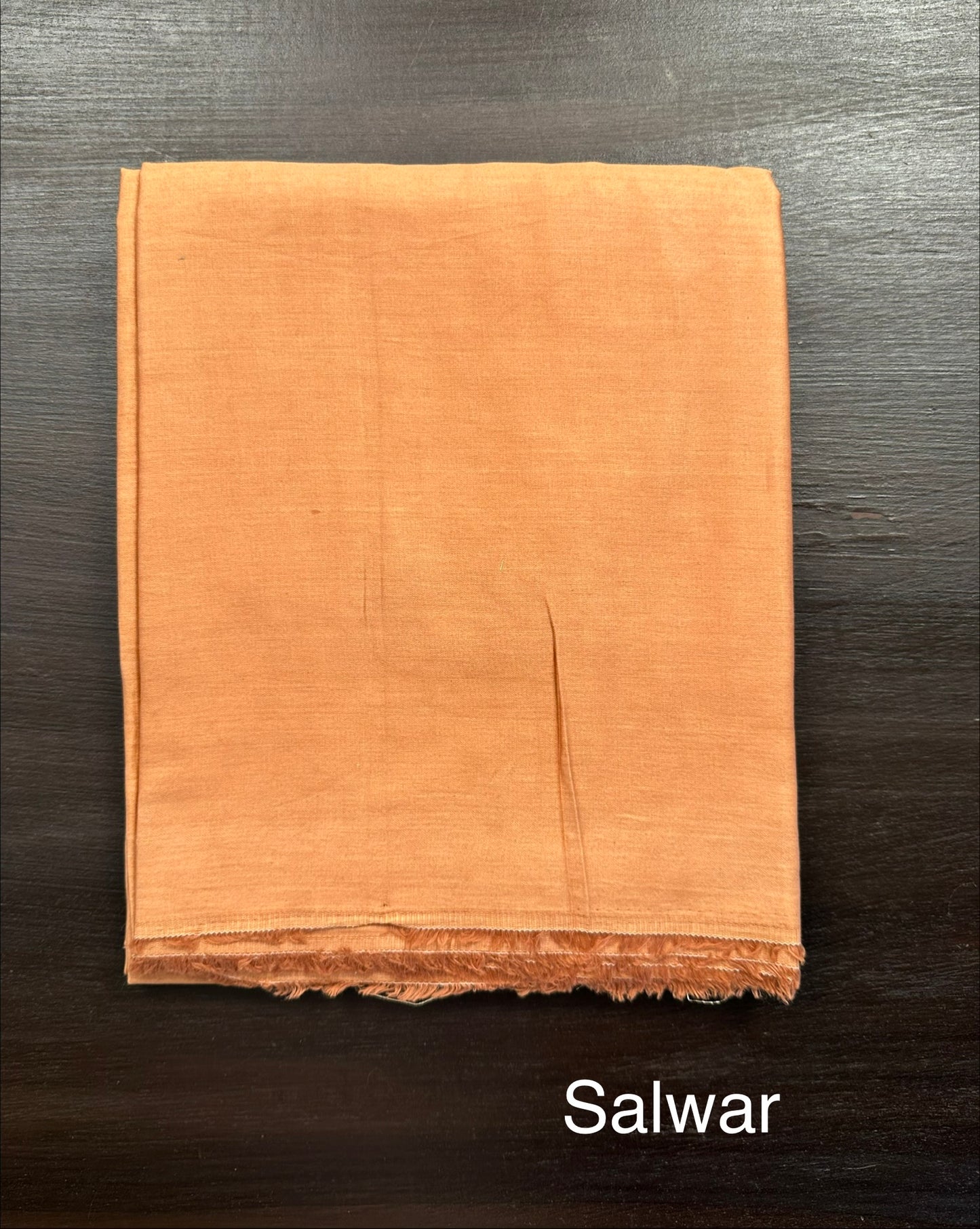 Peach Embroidery Chanderi Suit