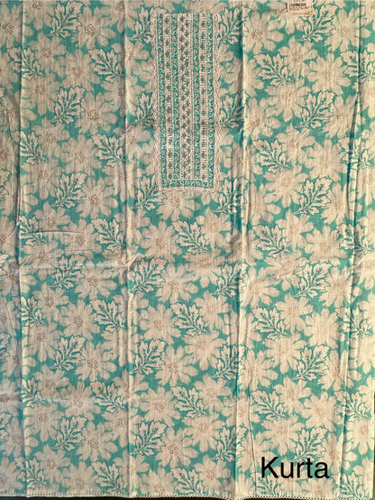 Jaipuri Cotton 3 -Piece Suit
