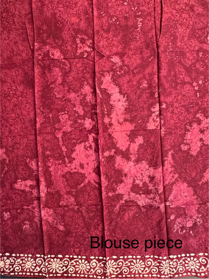 Batik Pure Cotton Saree