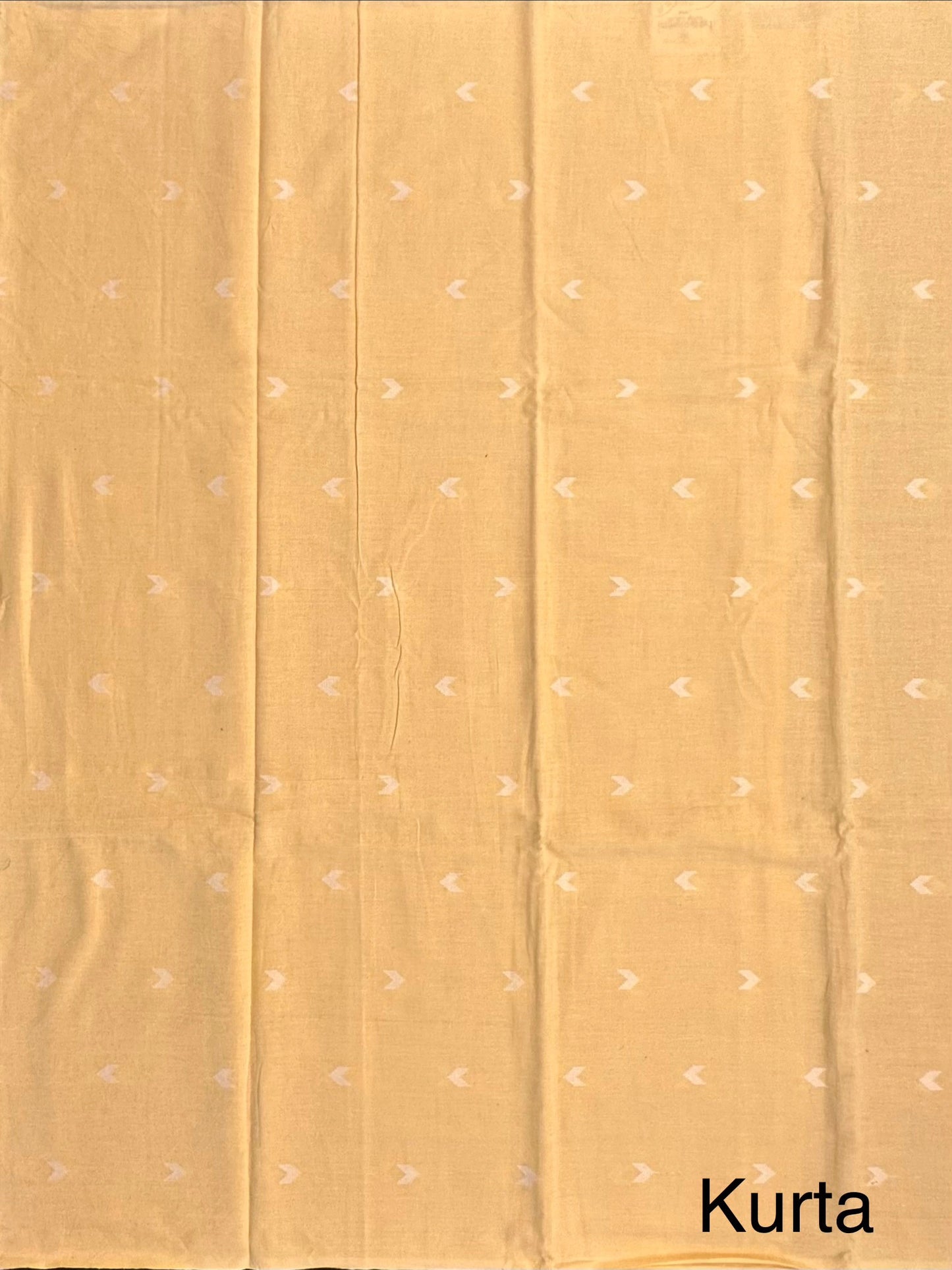 Yellow South Cotton 3-Piece Suit