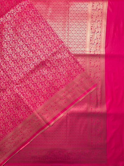 Rani Jamawar Art Silk Saree