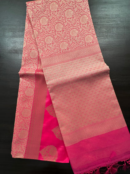 Rani Fancy Tissue Saree